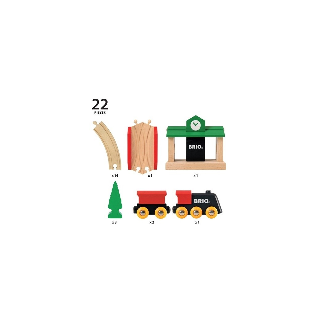 Kolejka Drewniana Ósemka Classic - BRIO