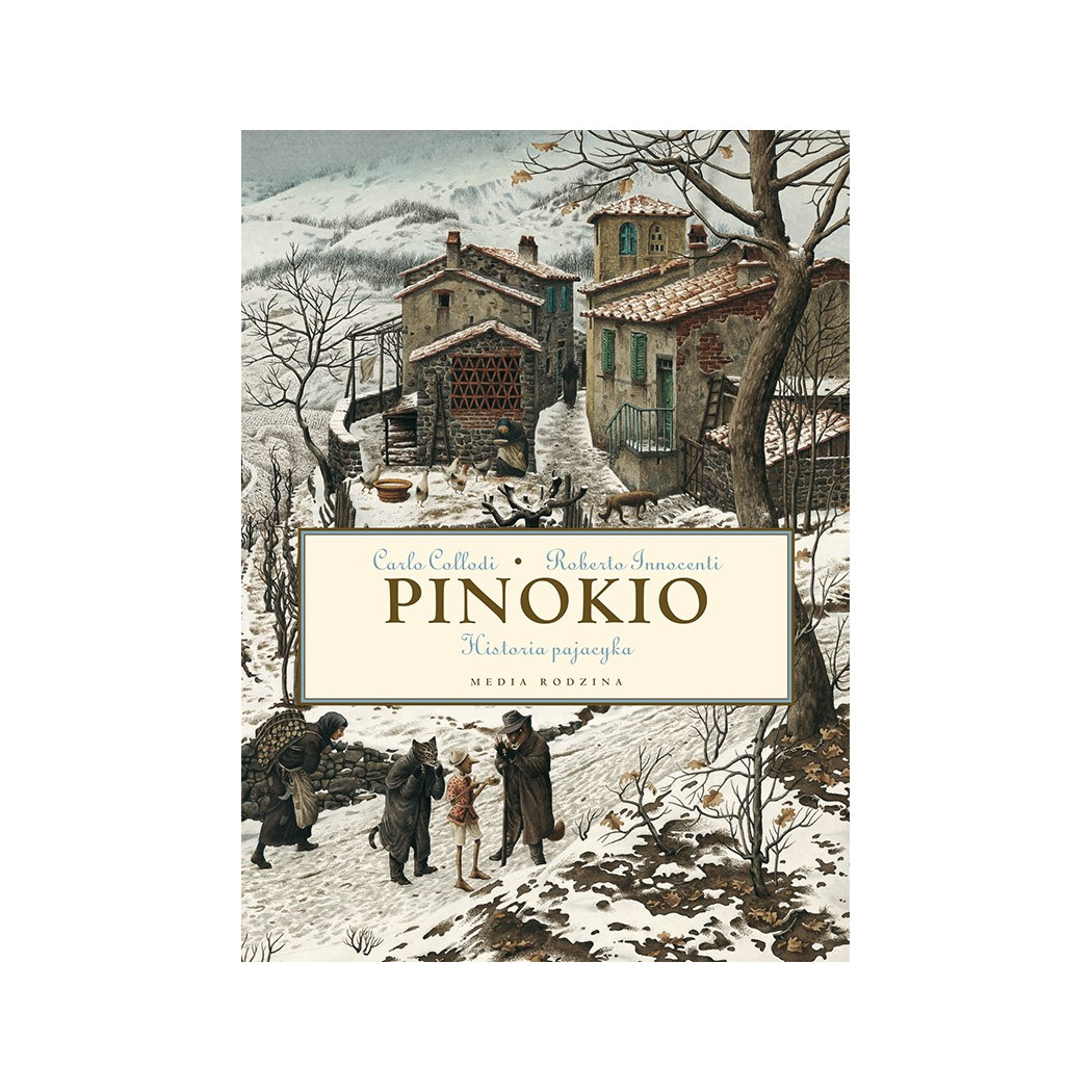 Pinokio - Carlo Collodi - Twarda Oprawa - MEDIA RODZINA