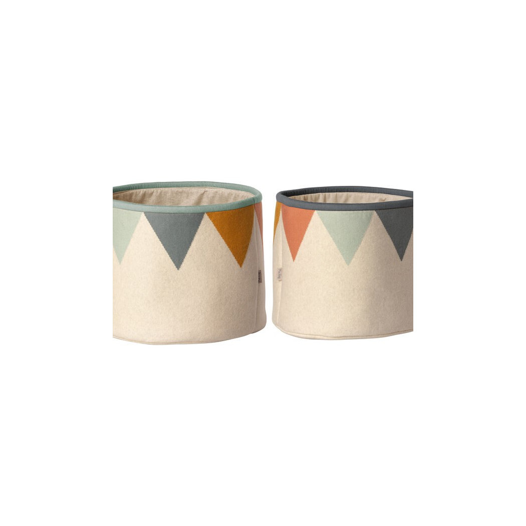 Kosz do Przechowywania - Basket 2pcs set - Blue - Maileg