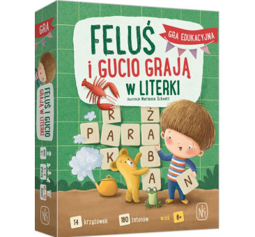 Feluś i Gucio grają w literki - Nasza Księgarnia