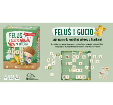 Feluś i Gucio grają w literki - Nasza Księgarnia