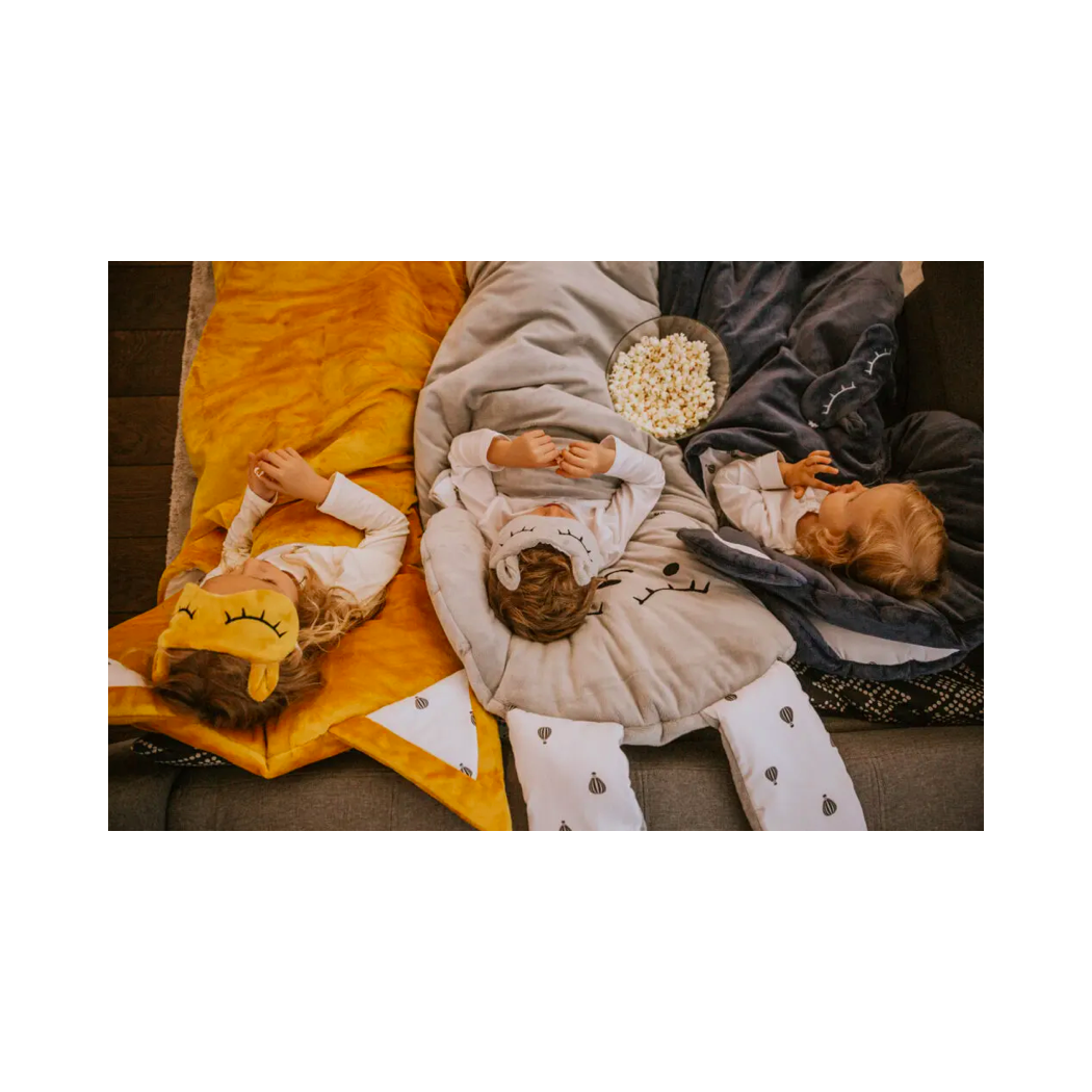 Śpiworek Sleepover S - Szary Zając - rozm. S - Vestom - Kidspace