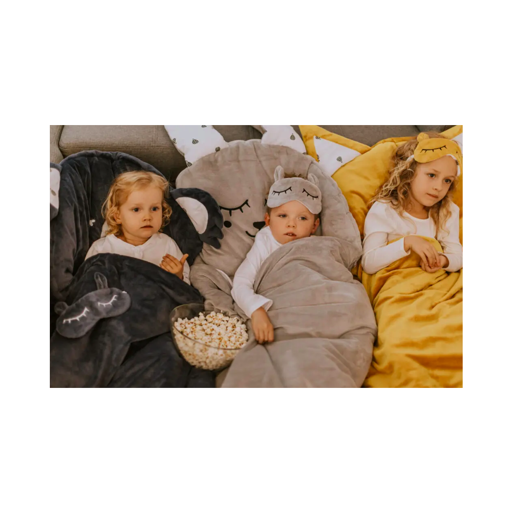 Śpiworek Sleepover S - Szary Zając - rozm. S - Vestom - Kidspace