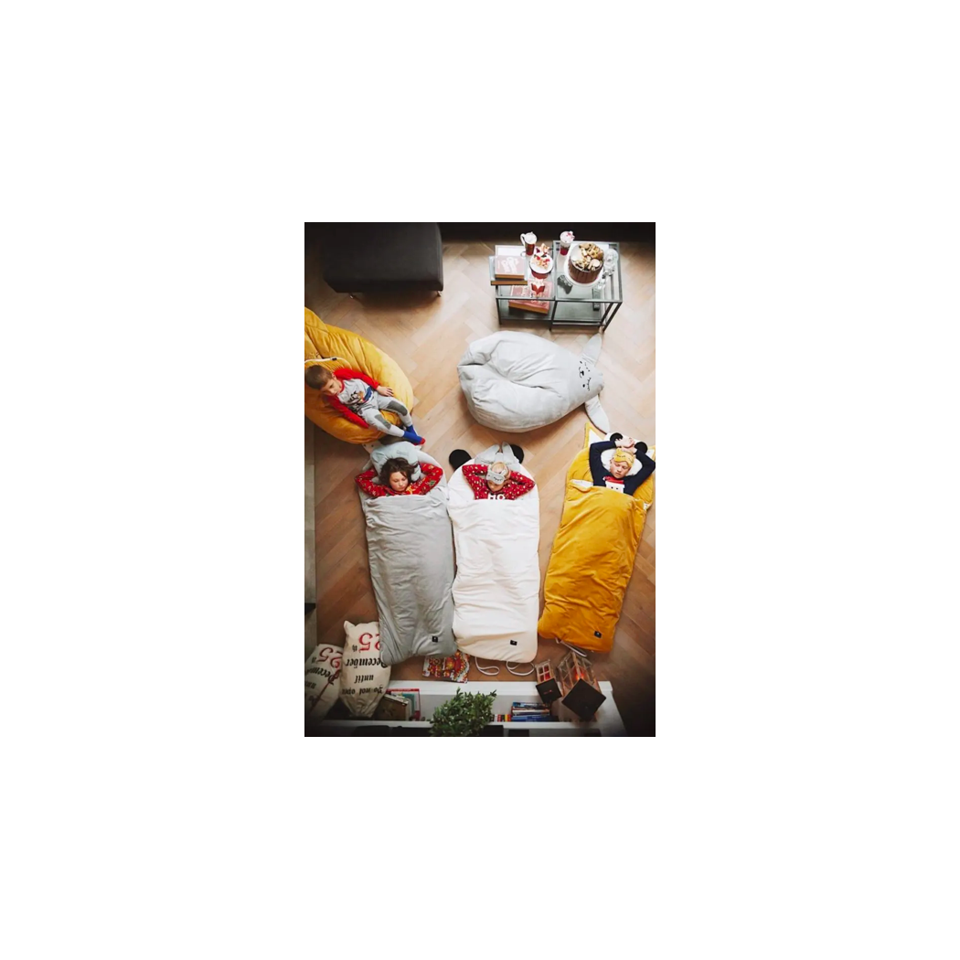 Śpiworek Sleepover M - Szary Zając - rozm. M - Vestom - Kidspace