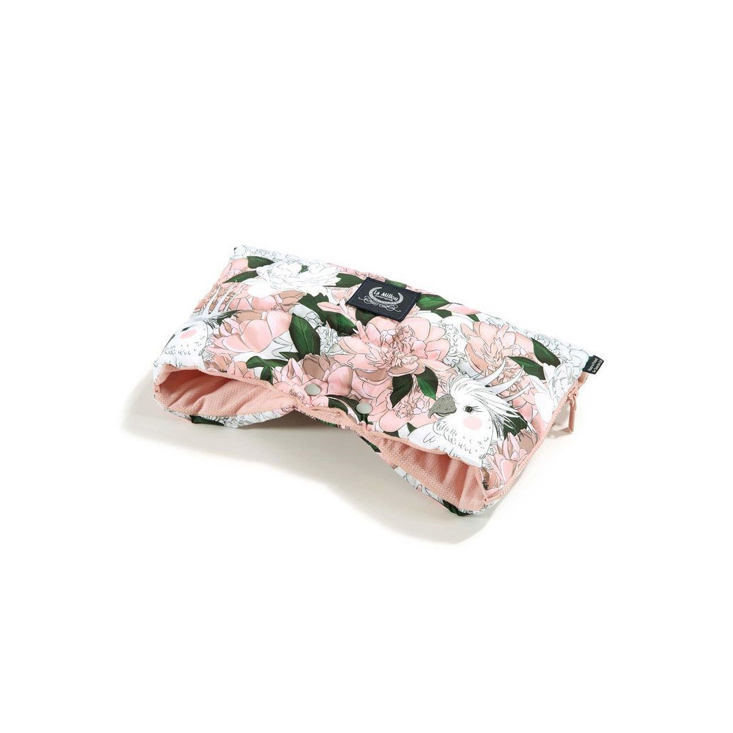 WYPRZEDAŻ Mufka - Aspen Winterproof - Lady Peony & Powder Pink - By Małgorzata Rozenk Majdan - La Millou