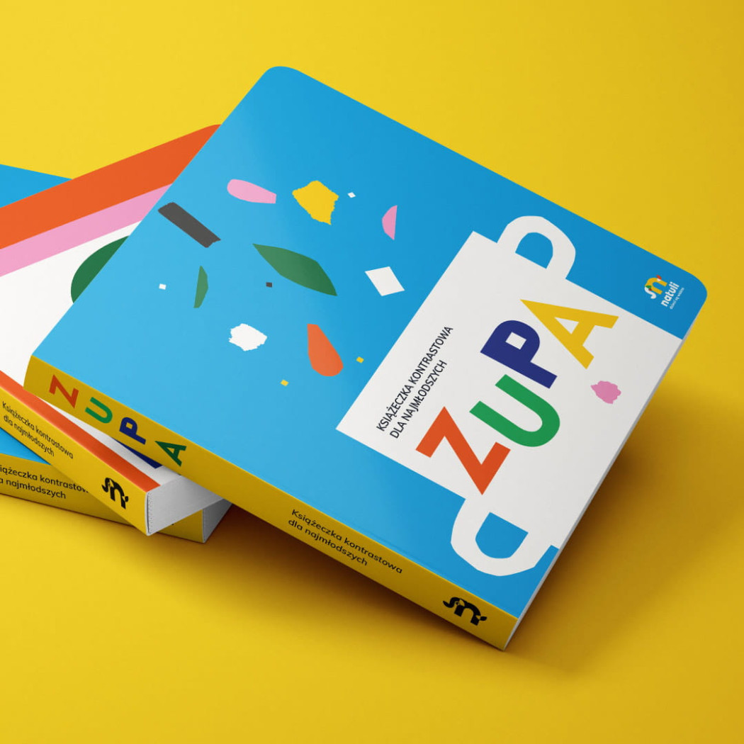 Zupa - Książeczka Kontrastowa - Aleksandra Brambor-Rutkowska - Wydawnictwo Natuli