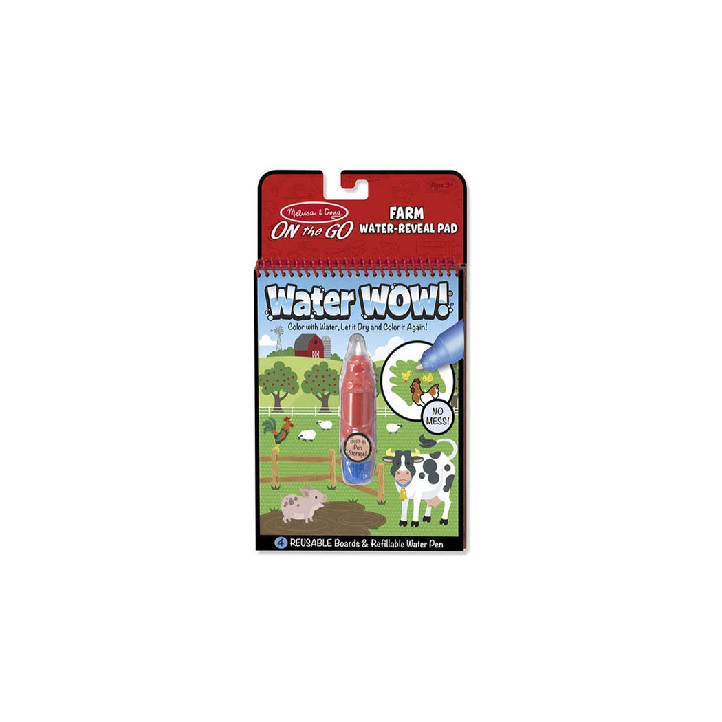 Farma- Malowanie Wodą- Water Wow!- Znikające Kolory- Kolorowanka Wodna- Melissa & Doug