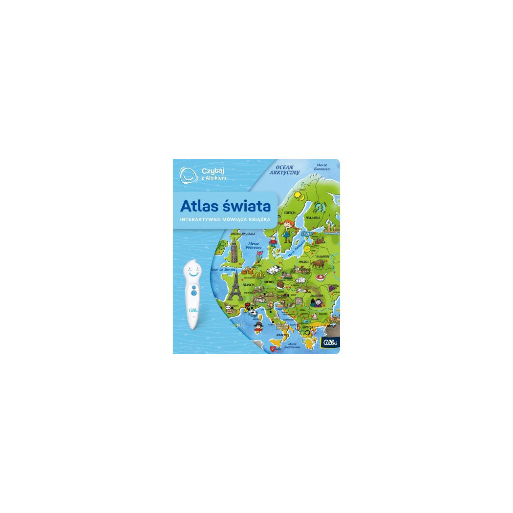 Książka Atlas Świata Czytaj Z Albikiem Albik 0522