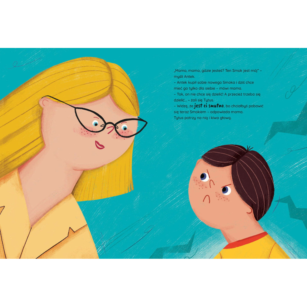 Smok - Twarda Oprawa - Alicja Dyrda, Natalia Fiedorczuk - Niegrzeczne Książeczki - Wydawnictwo Natuli