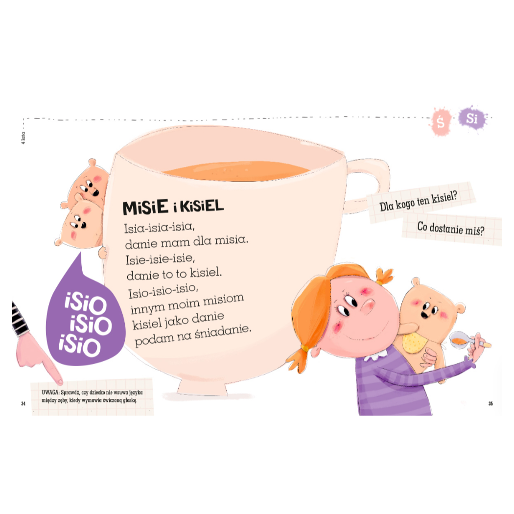 Wierszyki ćwiczące języki, czyli rymowanki logopedyczne dla dzieci -  Nasza Księgarnia