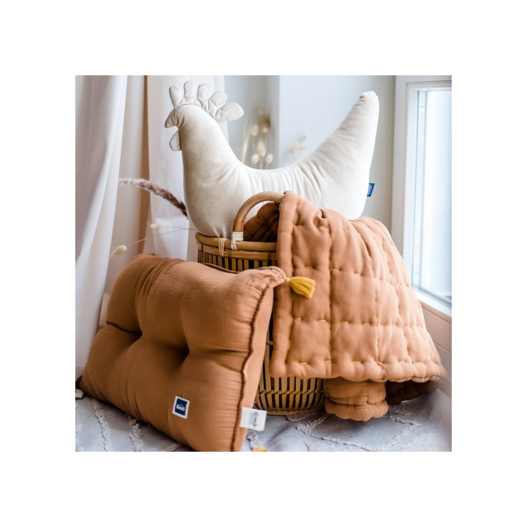 Komplet Pościeli Pikowanej L 100% Cotton - Toffi - Muślin - Biscuit Collection - La Millou