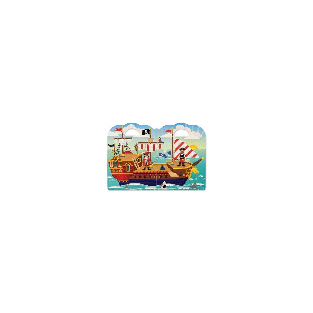 Naklejki Wielokrotnego Użytku 3D Piraci - Melissa & Doug