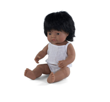Hiszpanka 38 cm - Lalka Dziewczynka Hiszpanka - Miniland Doll - Miniland