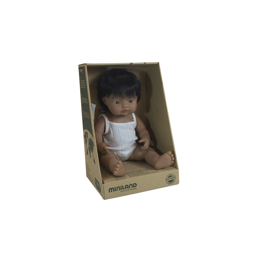 Hiszpan 38 cm - Lalka Chłopiec Hiszpański - Miniland Doll - Miniland