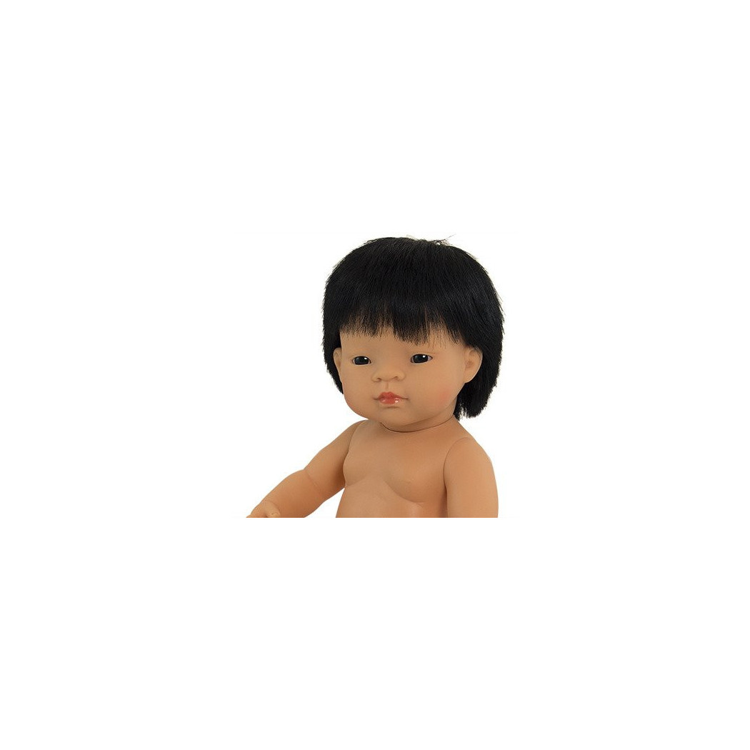 Azjata 38 cm - Lalka Chłopiec Azjata - Miniland Doll - Miniland