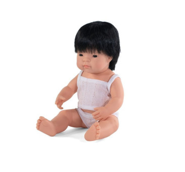 Azjata 38cm - Lalka Chłopiec Azjata - Miniland Doll - Miniland