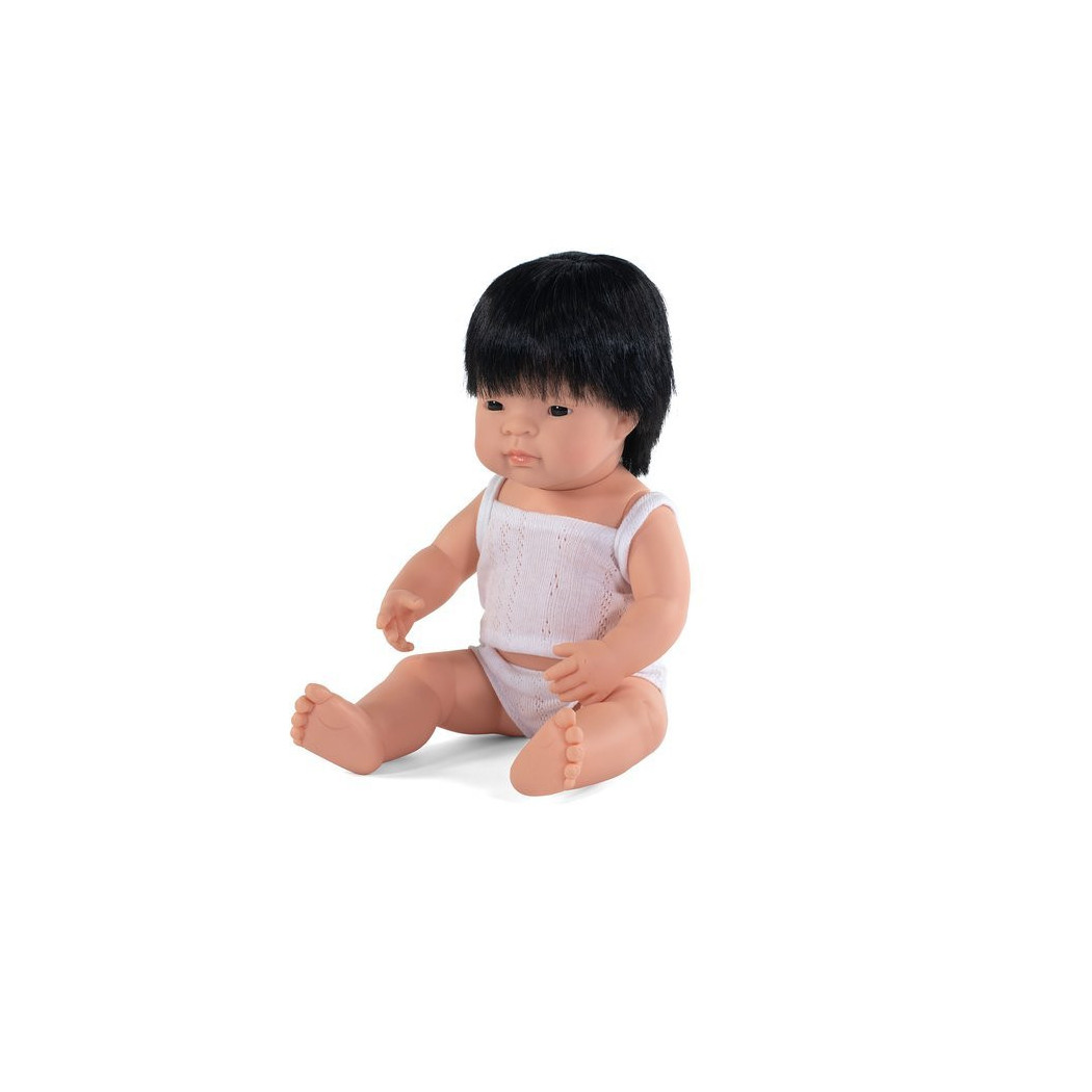 Azjata 38 cm - Lalka Chłopiec Azjata - Miniland Doll - Miniland