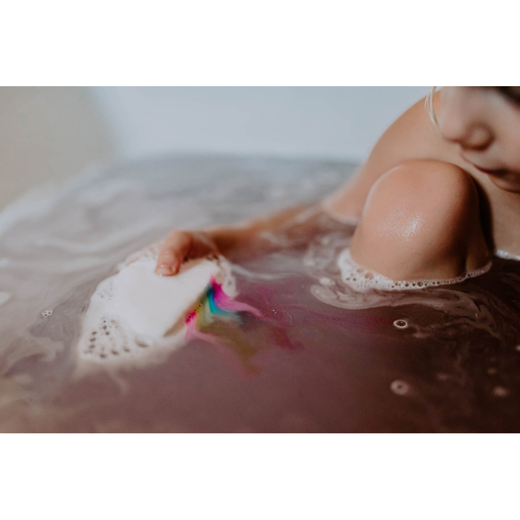 Tęczowe Chmurki Do Kąpieli - 3x130 g - MINI-U