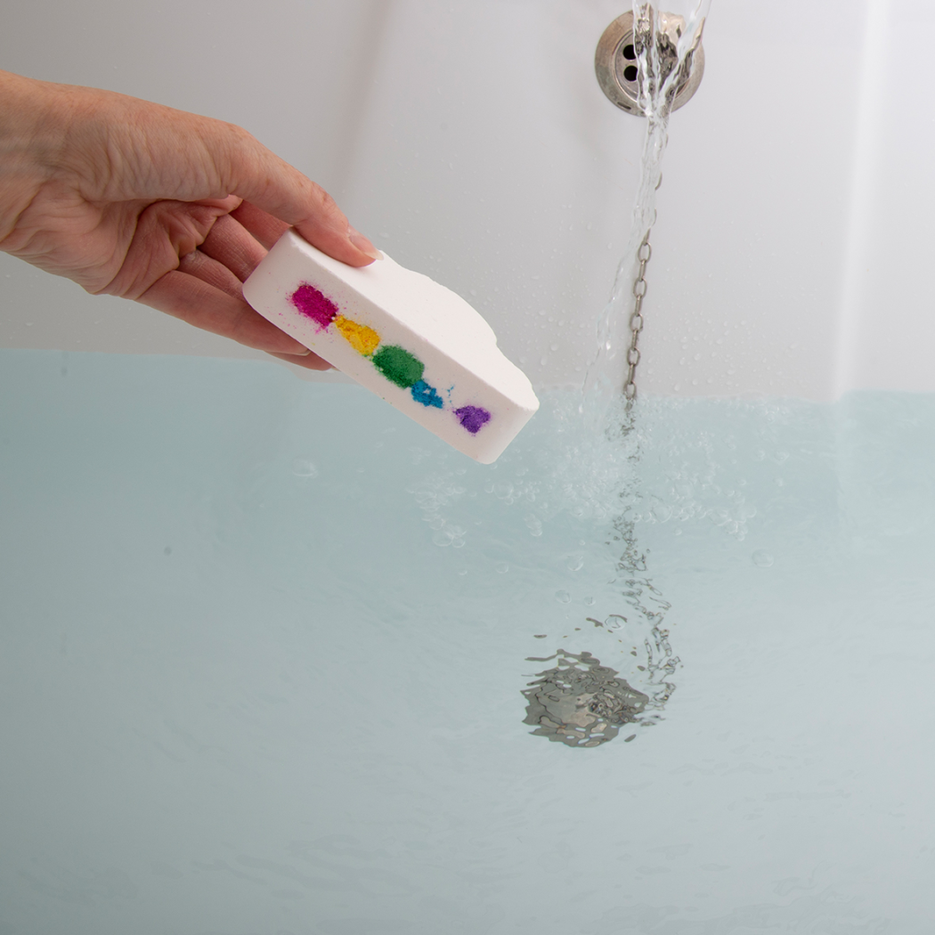 Tęczowe Chmurki Do Kąpieli - 3x130 g - MINI-U