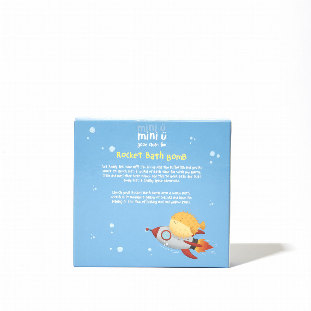 Kosmiczna Rakieta - Kula Do Kąpieli 150 g - MINI-U