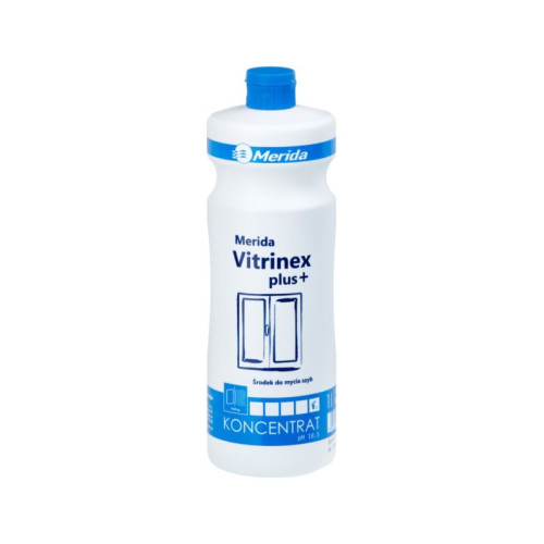 Vitrinex Plus 1l - Środek Do Mycia Szyb i Powierzchni Szklanych - Merida