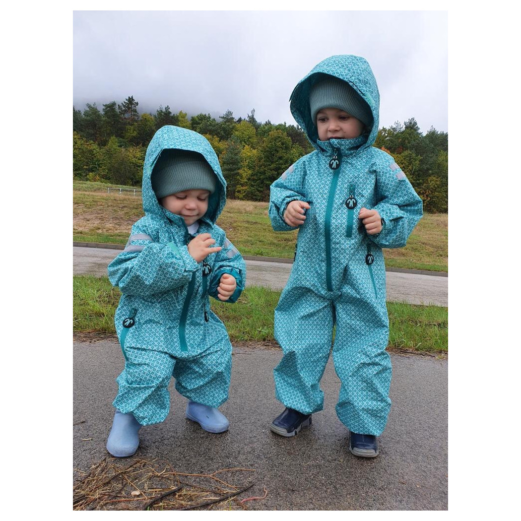 Wyprzedaż Rainsuit Karo 80-86 (9-12 mcy) - Ducksday - Kombinezon Przeciwdeszczowy Całoroczny