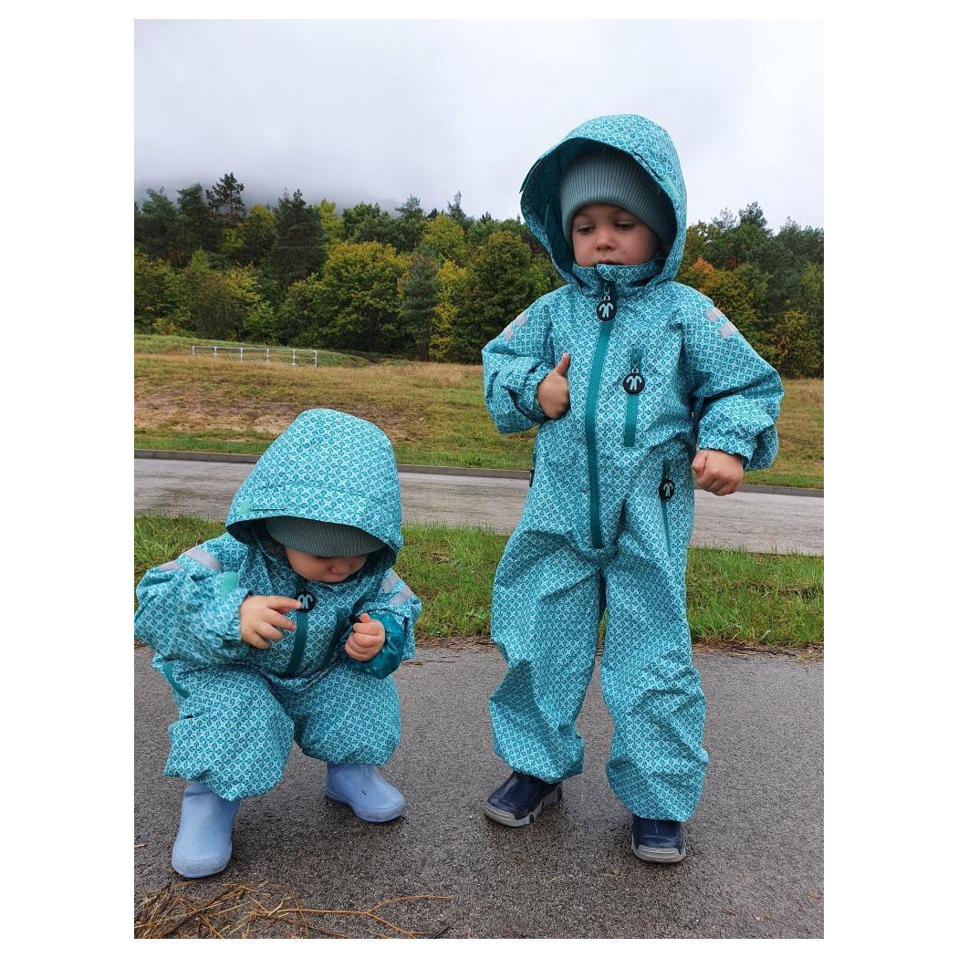 Wyprzedaż Rainsuit Karo 80-86 (9-12 mcy) - Ducksday - Kombinezon Przeciwdeszczowy Całoroczny