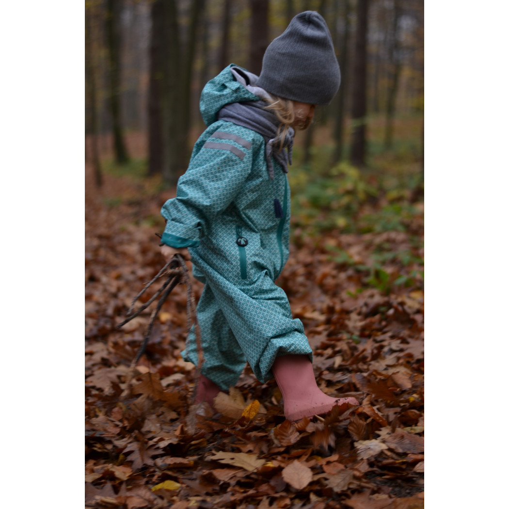Wyprzedaż Rainsuit Karo 80-86 (9-12 mcy) - Ducksday - Kombinezon Przeciwdeszczowy Całoroczny