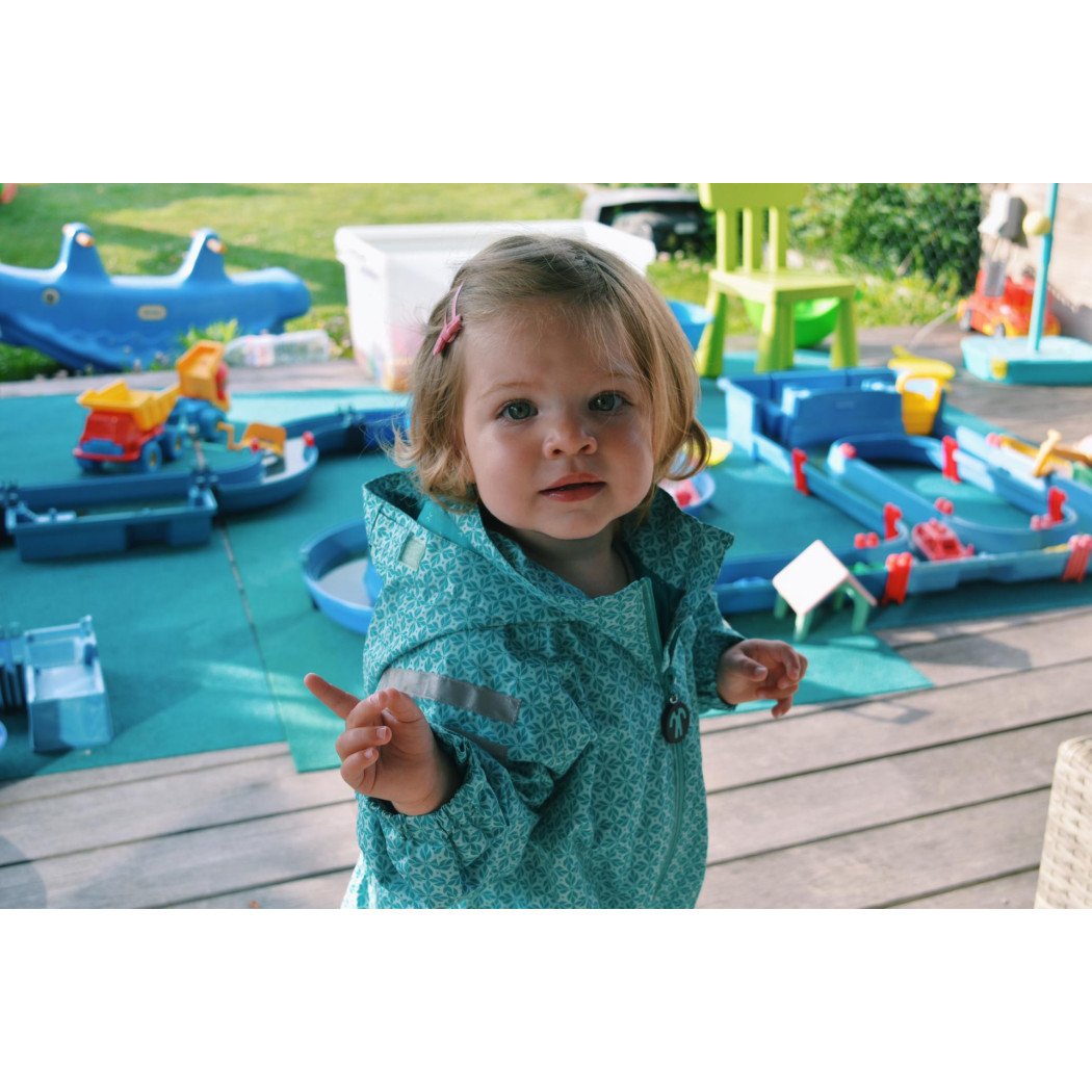 Rainsuit Karo 98-104 (3-4 lata) - Ducksday - Kombinezon Przeciwdeszczowy Całoroczny