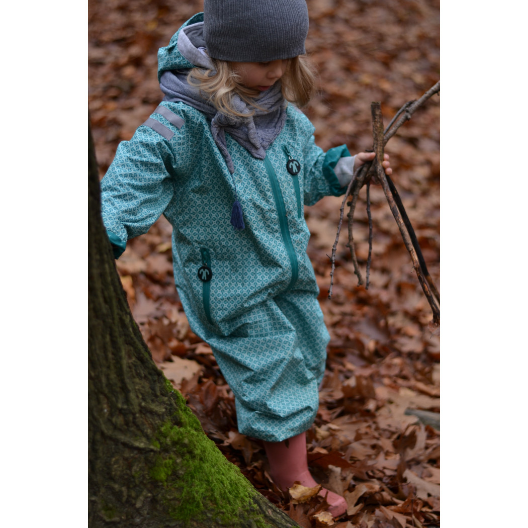 Rainsuit Karo 98-104 (3-4 lata) - Ducksday - Kombinezon Przeciwdeszczowy Całoroczny