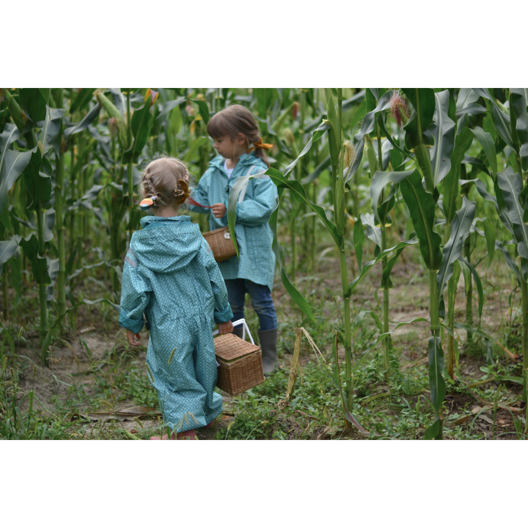 Rainsuit Karo 98-104 (3-4 lata) - Ducksday - Kombinezon Przeciwdeszczowy Całoroczny