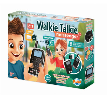 WALKIE TALKIE  Messenger - Zasięg 1 km/3 km - BUKI