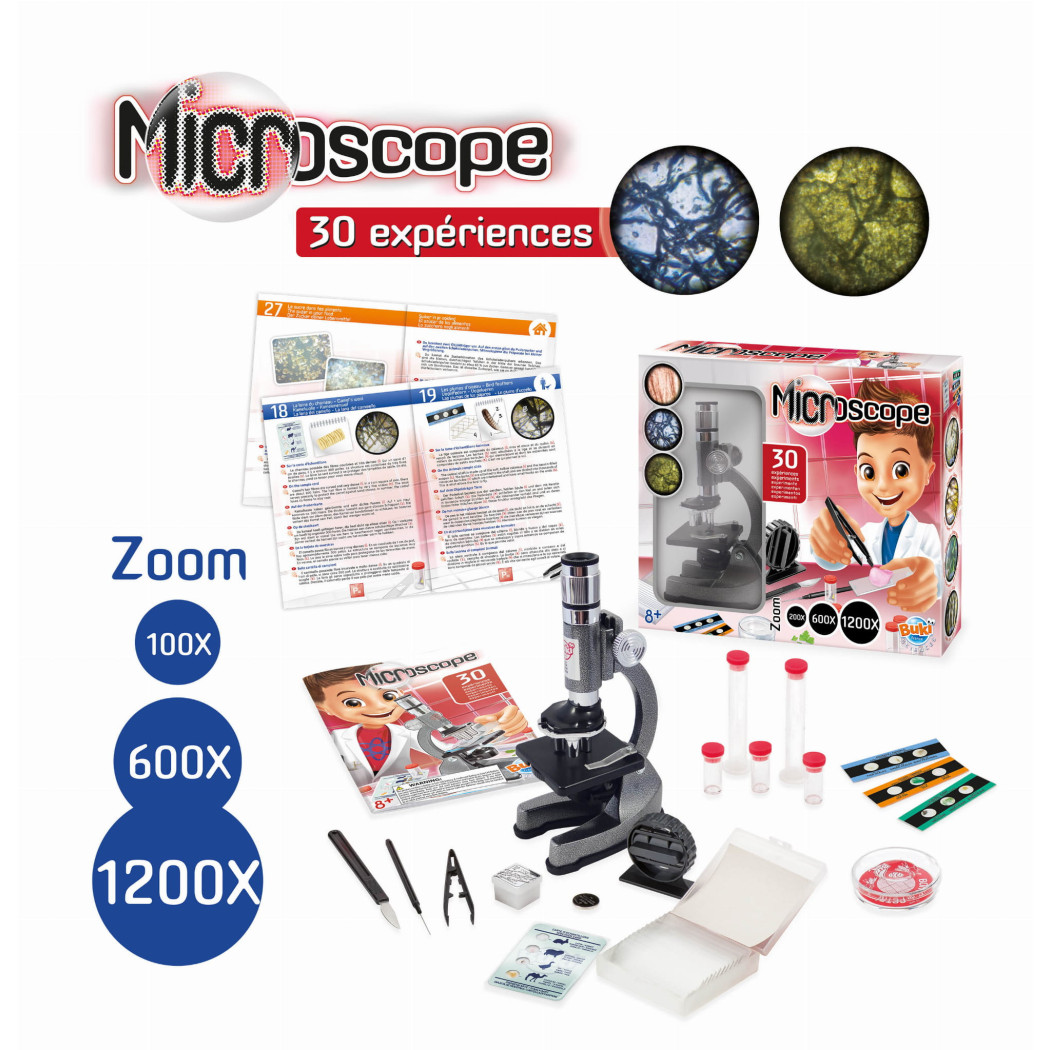 Mikroskop 30 Doświadczeń - Mini Lab - BUKI