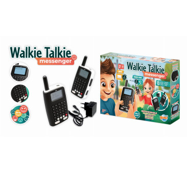 WALKIE TALKIE  Messenger - Zasięg 1 km/3 km - BUKI