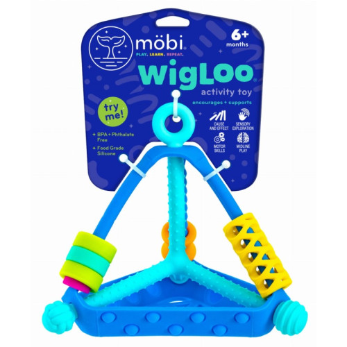 Wigloo Piramidka - Zabawka Sensoryczna - Mobi