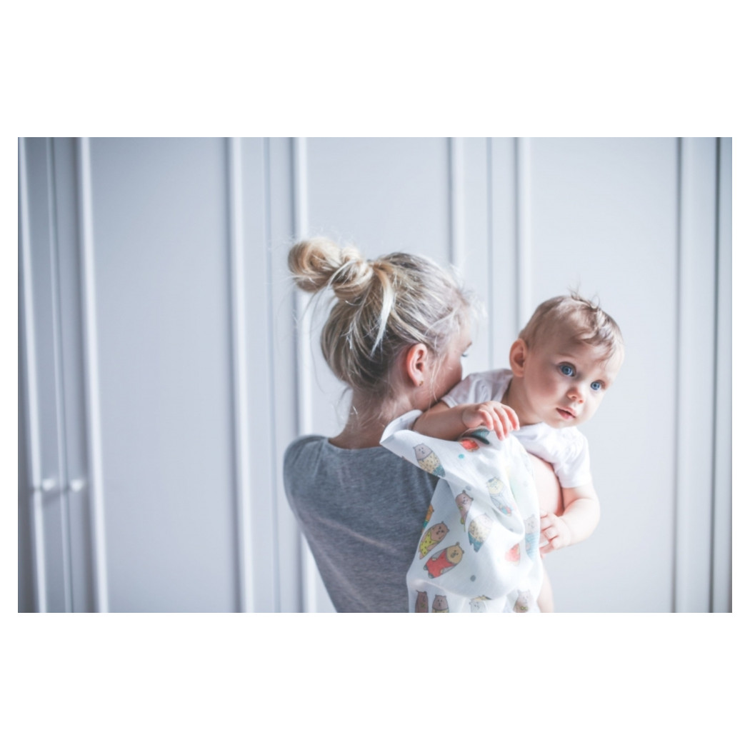 Serca & Szary - Rożek Niemowlęcy - Wellur 3w1 - Pink No More