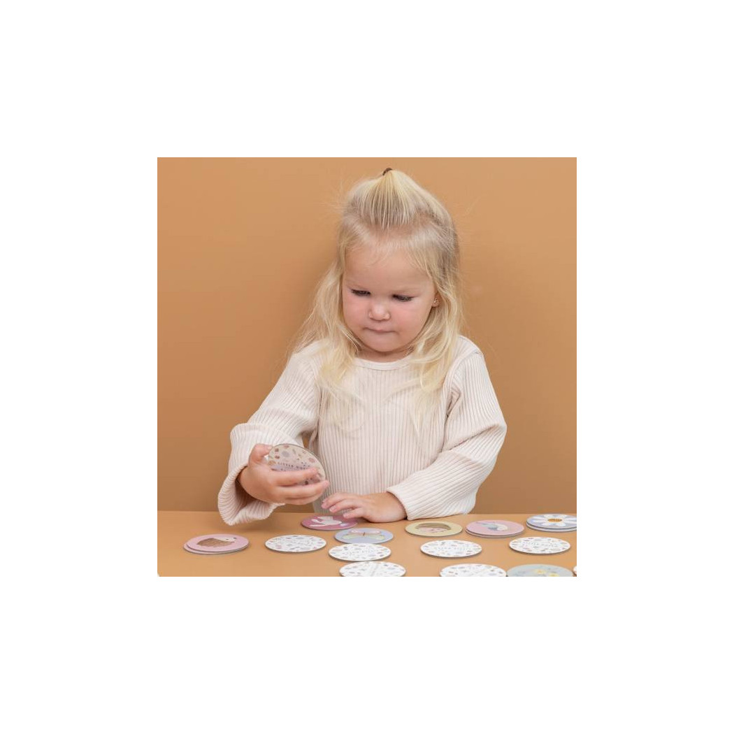 Flowers & Butterflies - Gra Memory - Little Dutch