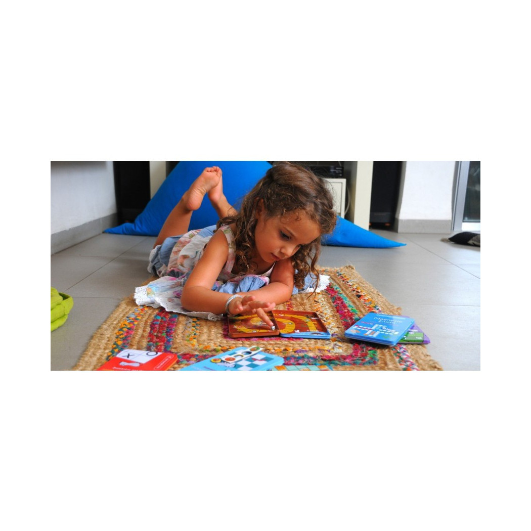 Magiczne Słowa - Podróżna gra magnetyczna The Purple Cow