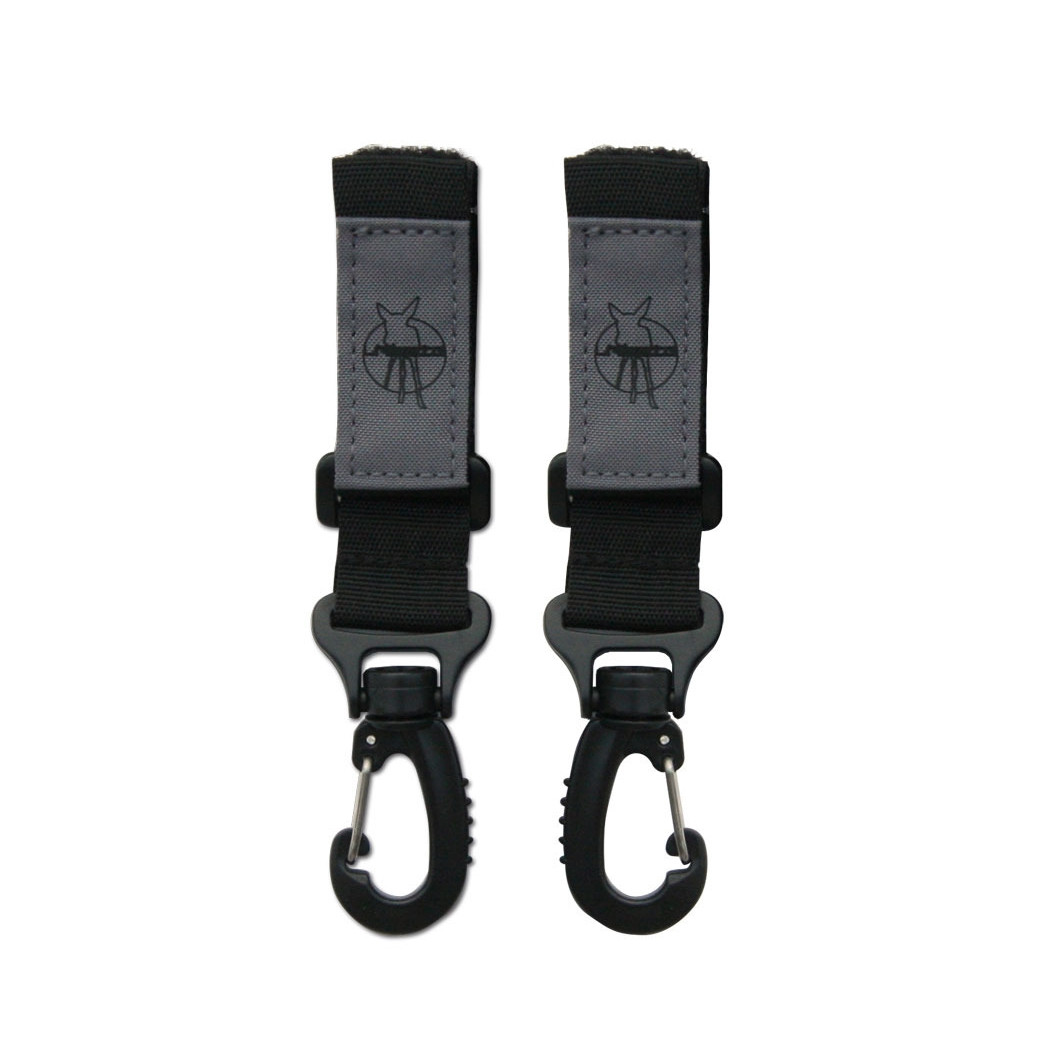 Uniwersalne zaczepy do torby od wózka Casual Label - Lassig