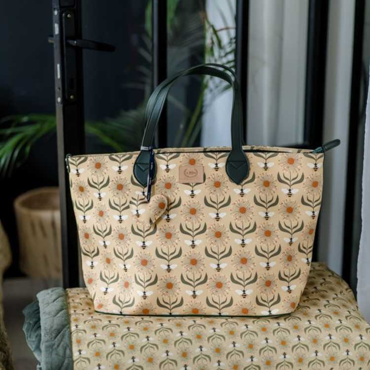 WYPRZEDAŻ Torba Dla Mamy Medium Zip - Beebee - Premium - La Millou Feeria
