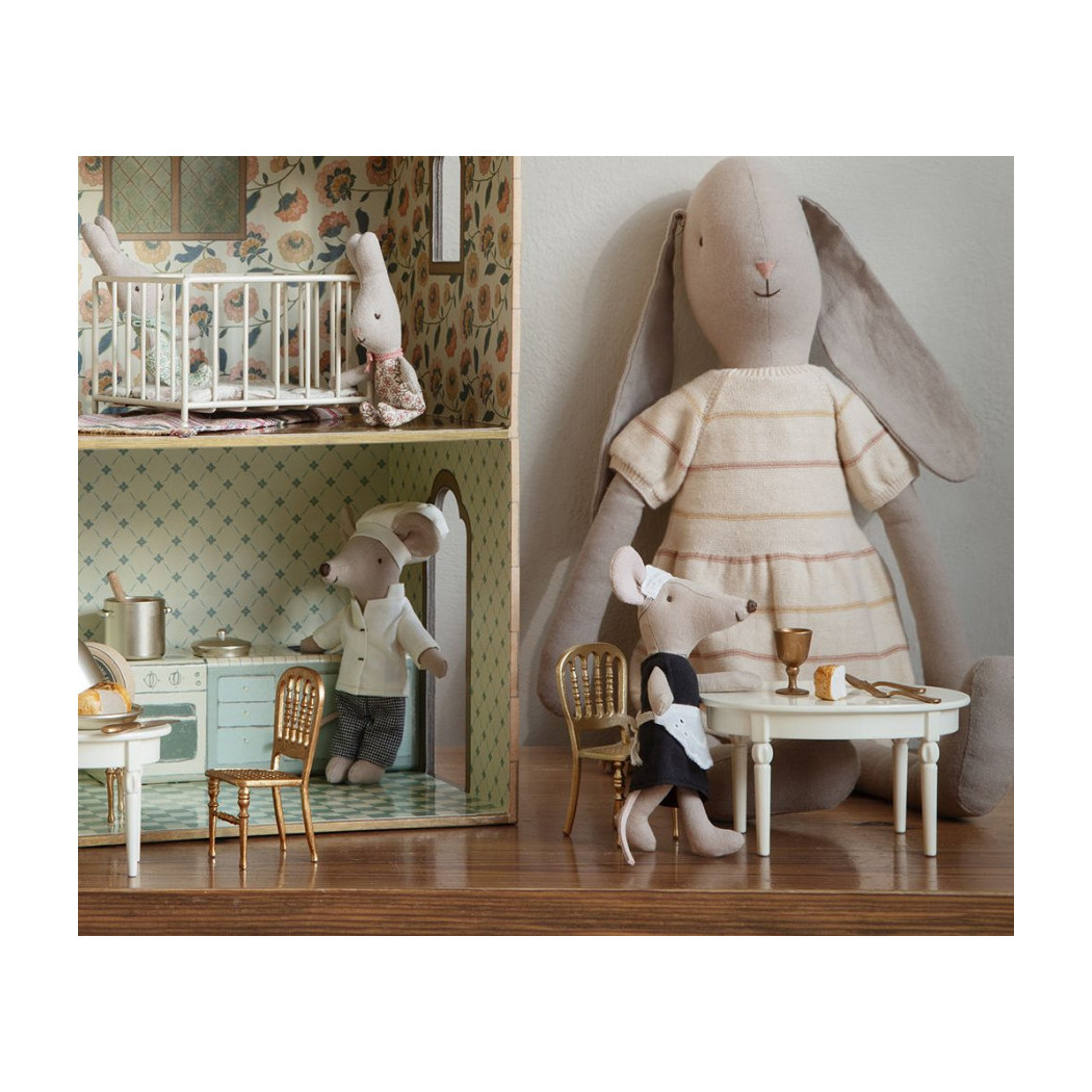 Owalny Metalowy Stół - Dining Table Mouse - Maileg