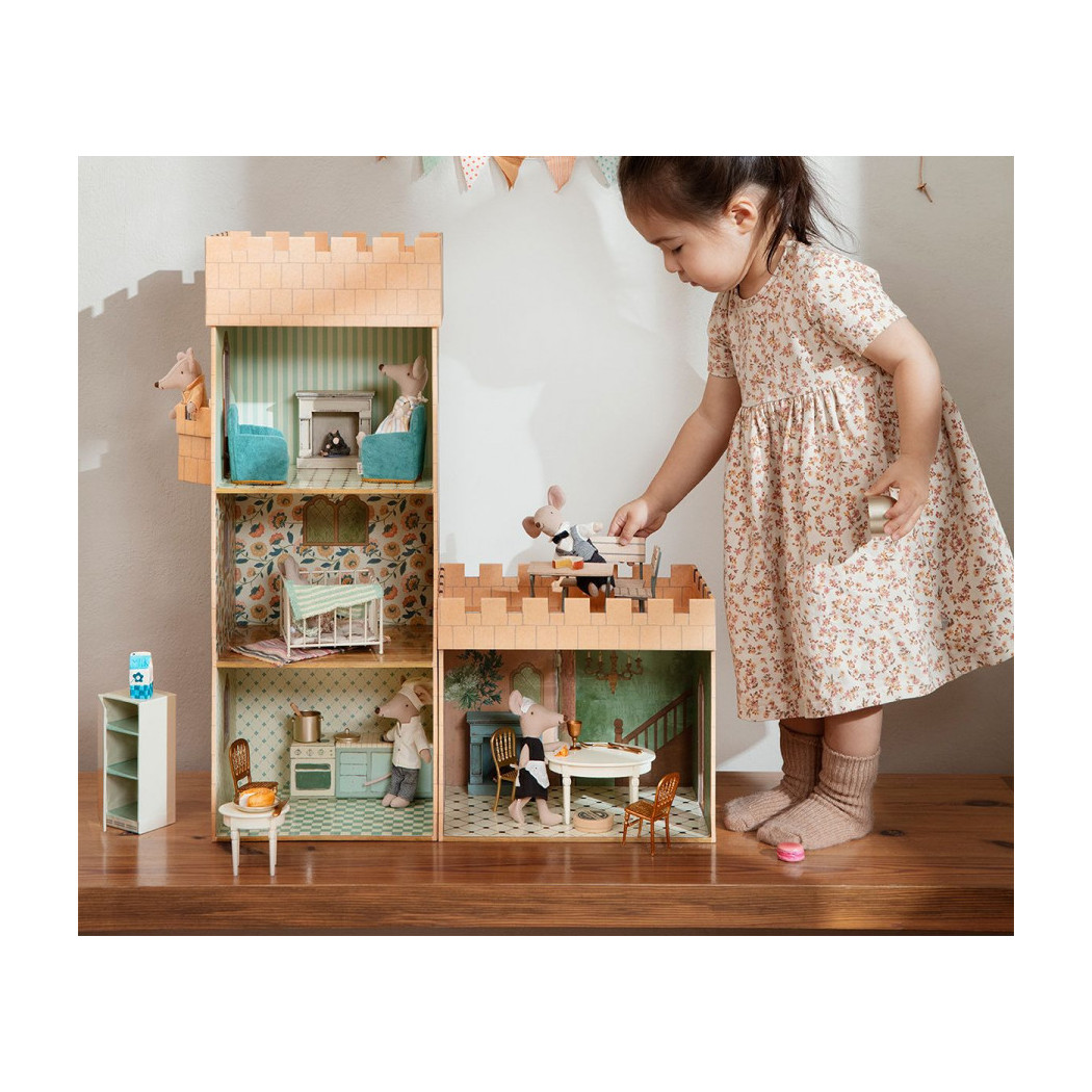 Owalny Metalowy Stół - Dining Table Mouse - Maileg