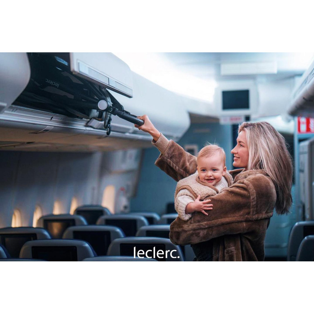 Carbon Black - Wózek Spacerowy Hexagon - Leclerc