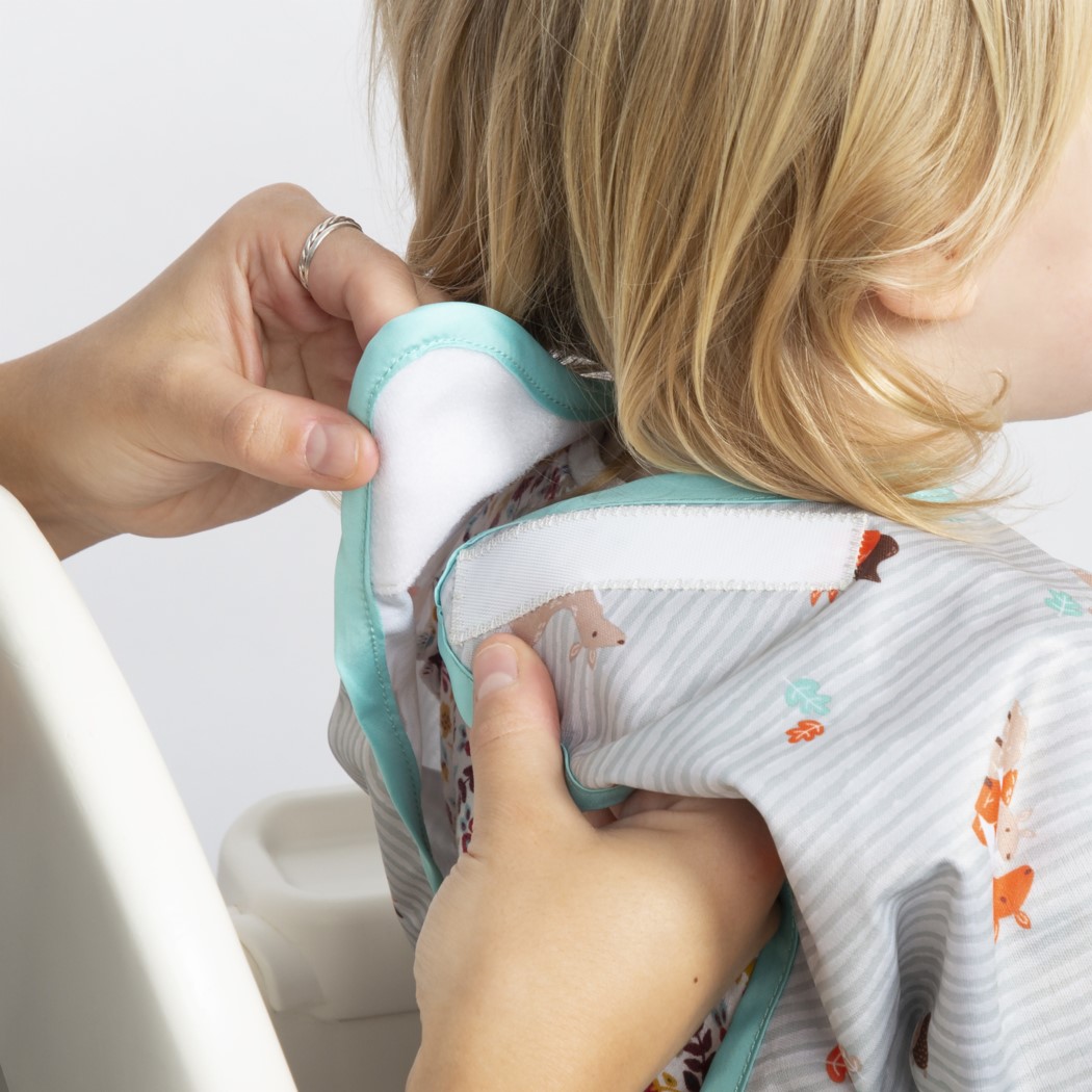 Woodland - Wodoodporny Śliniak z długim rękawem BLW - BIBaDO