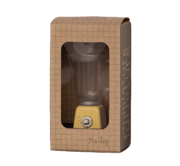 Żółty Blender Kielichowy - Miniature Blender - Akcesoria Dla Lalek - Maileg