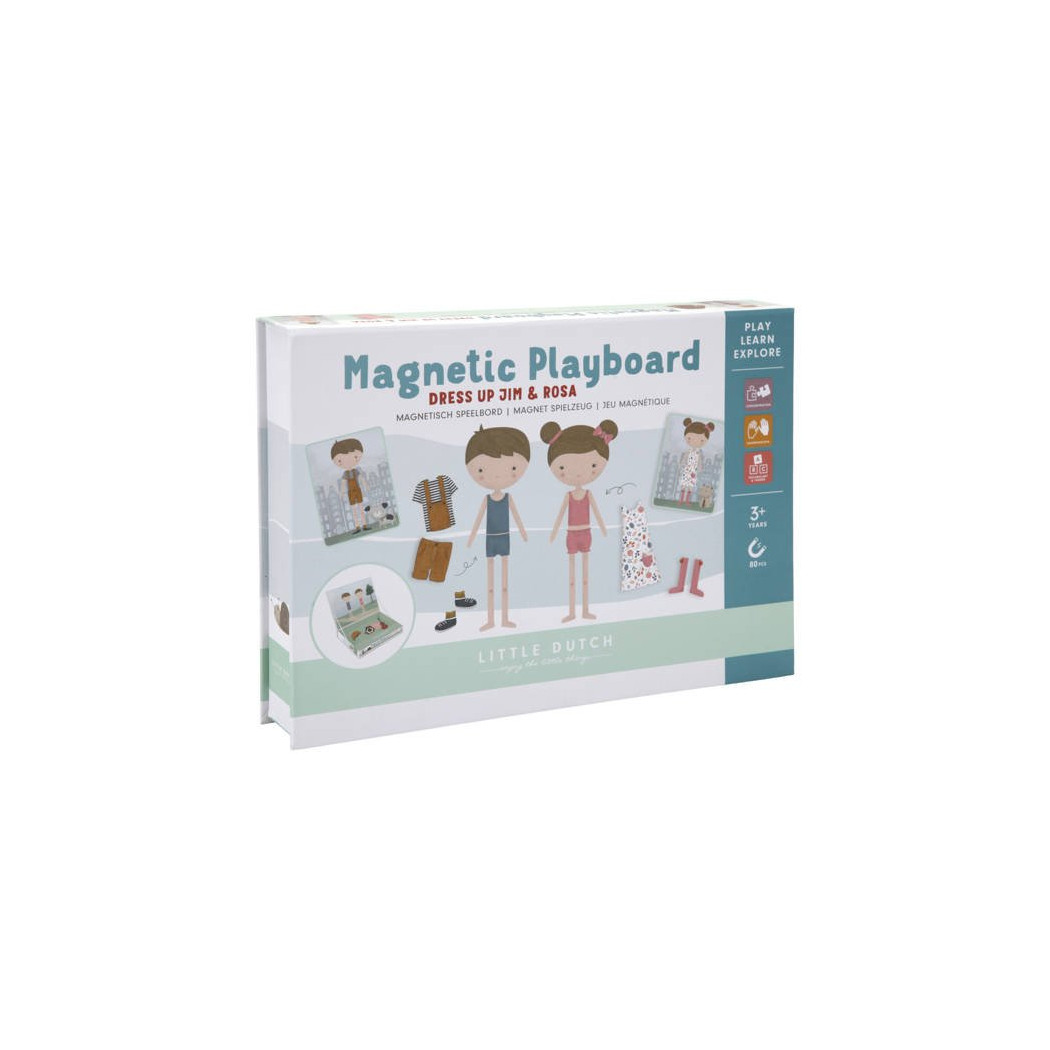 Zestaw Magnesów Rosa & Jim - Little Dutch