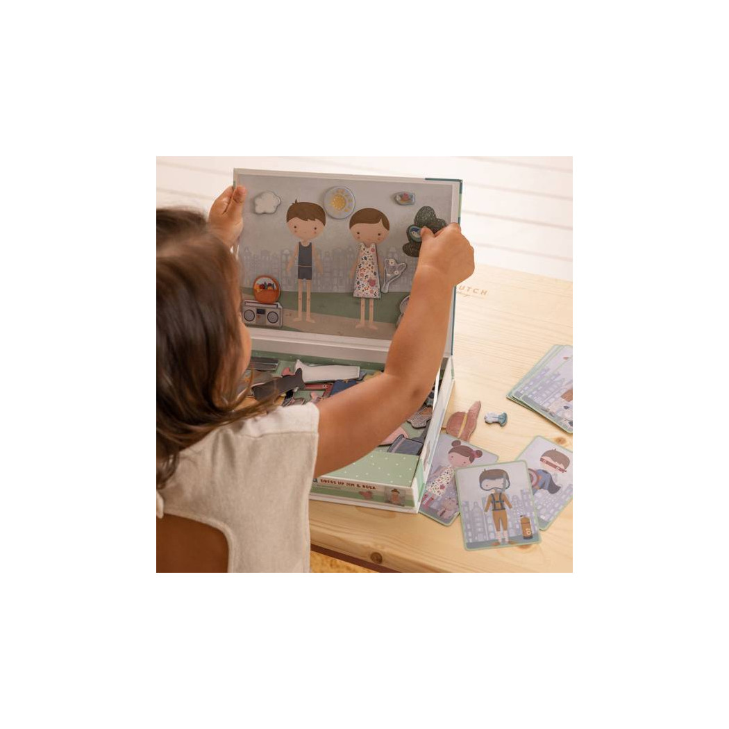 Zestaw Magnesów Rosa & Jim - Little Dutch