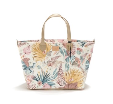 Torba Medium Zip - Boho Palms Light - Premium - La Millou Feeria