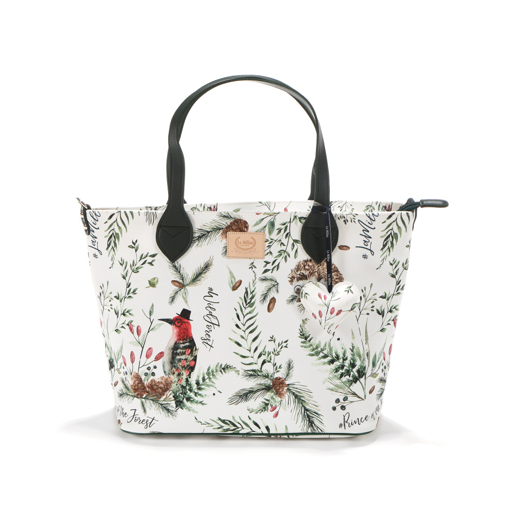 Torba Dla Mamy Medium Zip - Forest - Premium - La Millou Feeria