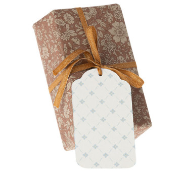 Etykiety Prezentowe 15szt - Blue Flowers - Maileg
